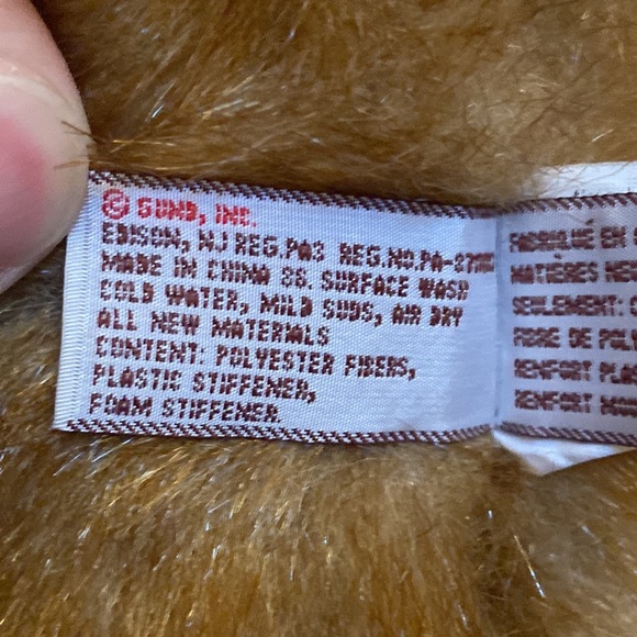 gund christmas teddy bear stuffed / plush toy - Picture 8 of 10